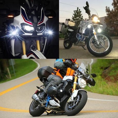 Long range LED headlight for Harley Davidson FXRS Low Glide