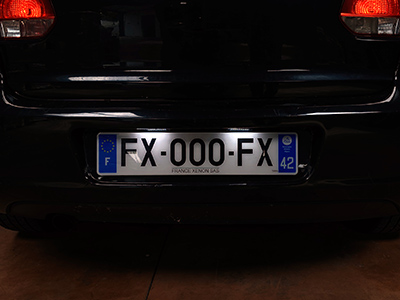 LED License plate for FORD KUGA II Van