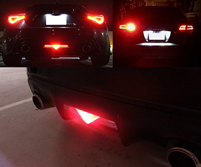 Rear LED fog light for HYUNDAI i20 II Hatchback Van (GB, IB)